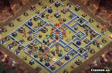 Town Hall 14 Th14 Wartrophy Base 663 With Link 5 2021 War