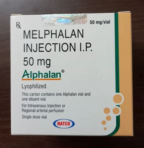 Mg Alphalan Melphalan Injection At Rs Bottle Melphalan