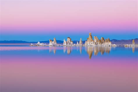 Wallpaper Mono Lake Tufa State Natural Reserve Lake Reflection