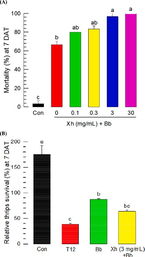 Control Efficacy Of Mixtures Of B Bassiana Bb And Bacterial Download Scientific Diagram