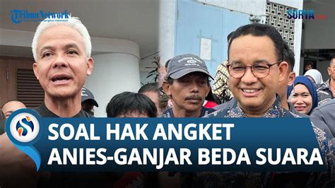 BEDA SUARA Soal Hak Angket Anies Menilai Tak Perlu Terburu Buru