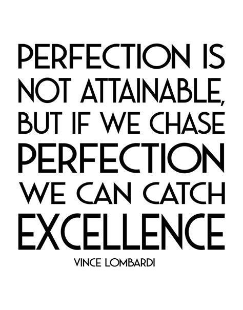 Pursuing Excellence Quotes