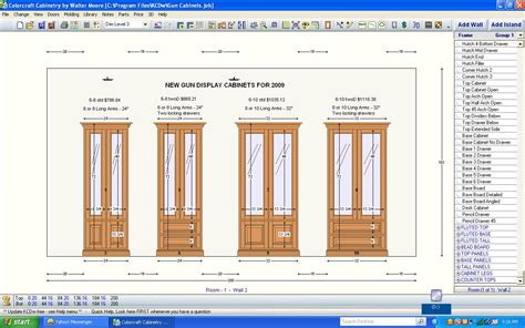 Wood Free Wooden Gun Cabinet Plans Blueprints Pdf Diy Download How To