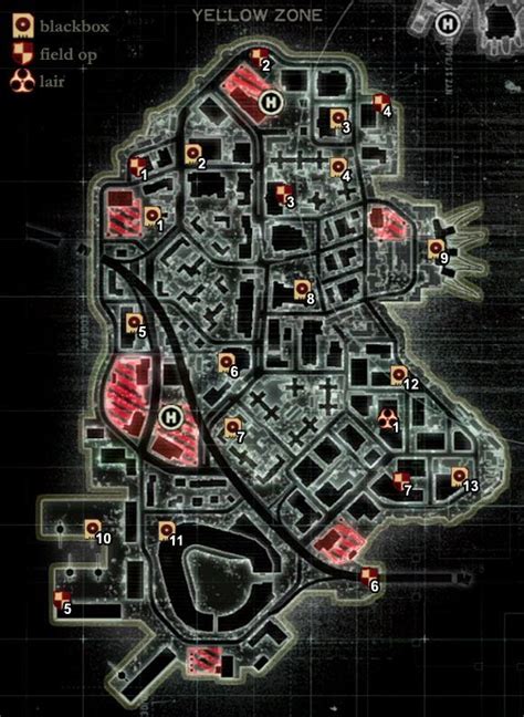 Map Of The Green Zone Maps Of New York Secrets Prototype 2 Game