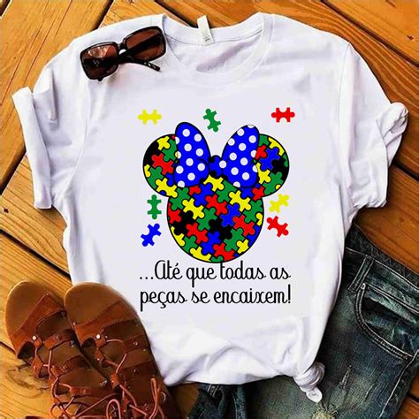 Arte Camisa Autismo - Arte Camiseta Autismo 2023 - Personalize Artes