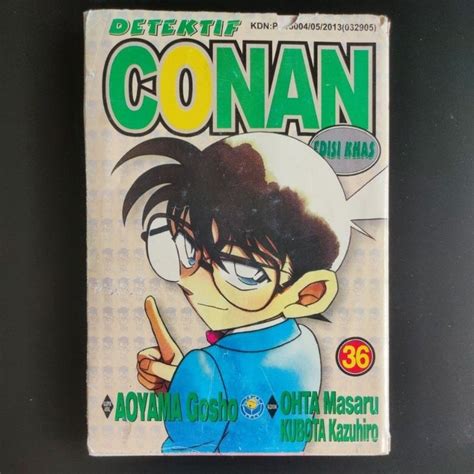 Preloved Komik Manga Detektif Conan Edisi Khas Karya Gosho Aoyama Tora