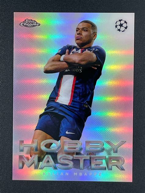 Kylian Mbappe PSG 2022 23 Topps Chrome UCC Hobby Master SSP 1 960 Case