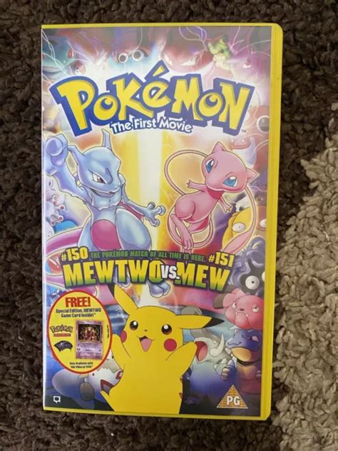 ORIGINAL POKÉMON THE First Movie Brand New Sealed Vhs 75 00 PicClick UK