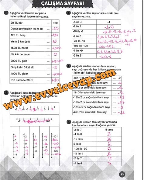 S N F Matematik Meb Yay Nlar Ders Kitab Cevaplar Sayfa Ders