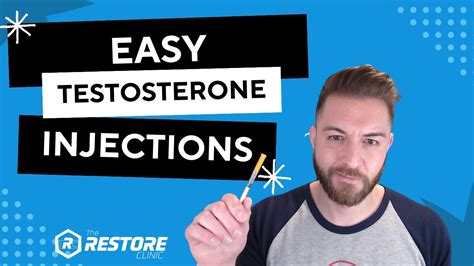 Easy Way To Inject Testosterone Youtube