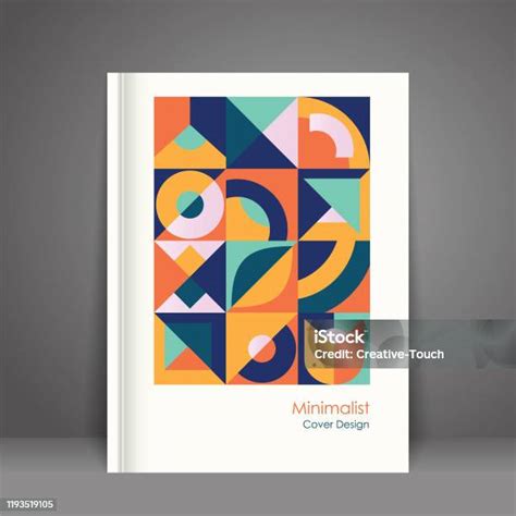 Desain Sampul Minimalis Ilustrasi Stok Unduh Gambar Sekarang Bentuk