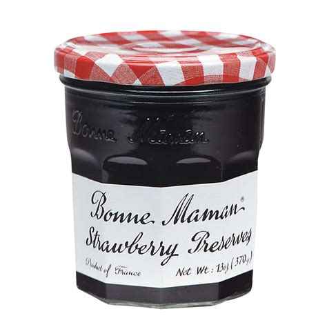 Bonne Maman Strawberry Preserves 13 Oz Jar Nassau Candy