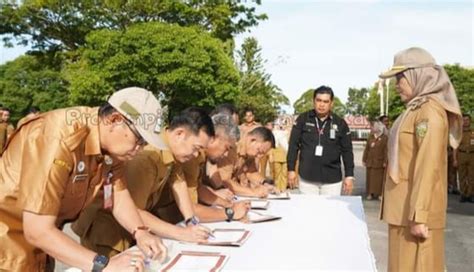 Pejabat Pemko Palangka Raya Tandatangani Pakta Integritas Kalteng Terkini