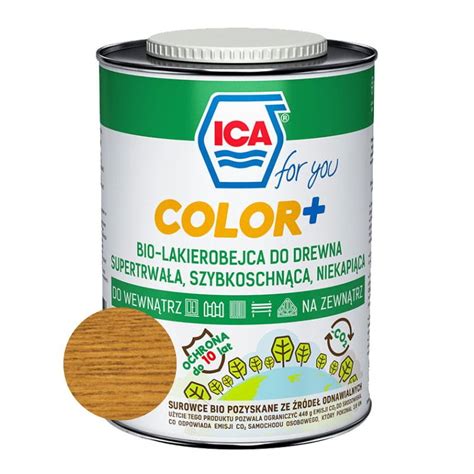 Ica For You Color Bio Lakierobejca Do Drewna L Teak Kup Online W