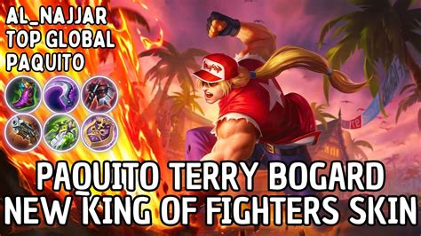 Paquito Terry Bogard New Kof Skin Top Global Paquito Al Najjar