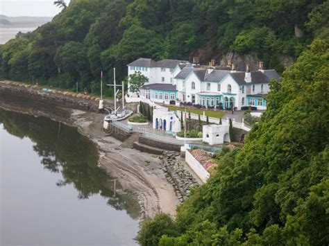 On the Grounds of Portmeirion Village Stock Photo - Image of bertram ...