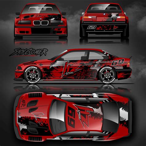 Bmw E36 Livery Design