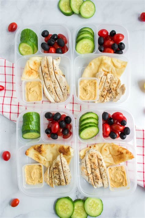 Easy Mediterranean Lunchbox Idea - Family Fresh Meals