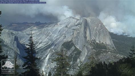 Highlights Yosemite Fires Half Dome