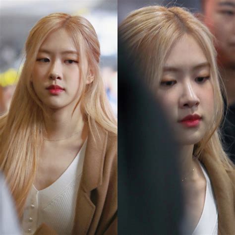191110 Rosé @ PEK airport : r/BlackPink