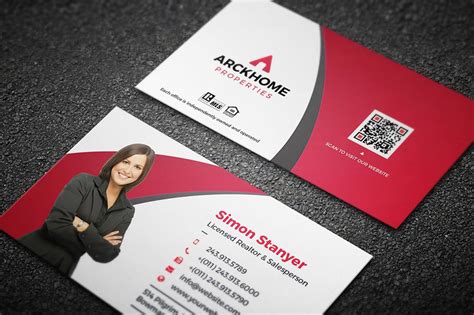 20+ Unique Real Estate Business Card Templates (Free & Premium) Graphic ...