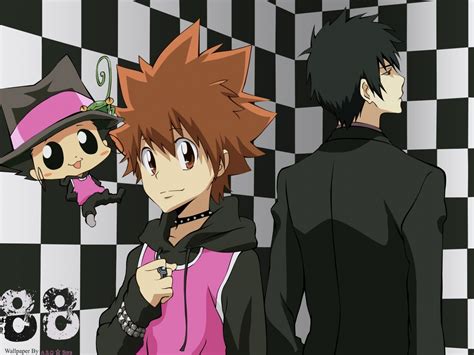 Tsuna Reborn And Tyl Hibari Sawada Tsuna Tsunayoshi Wallpaper