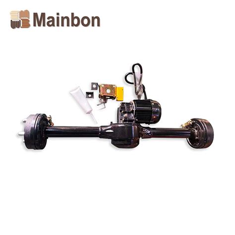 Custom Tricycle Parts Real Axle Kits With Motor | Mainbon