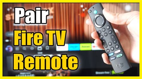 How To Pair Connect Remote To Fire Tv Fast Tutorial Youtube