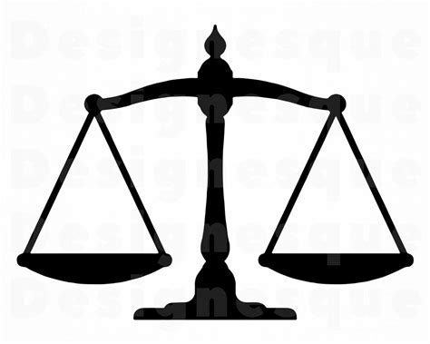 Scales Of Justice Svg Lawyer Svg Attorney Svg Law Svg Etsy