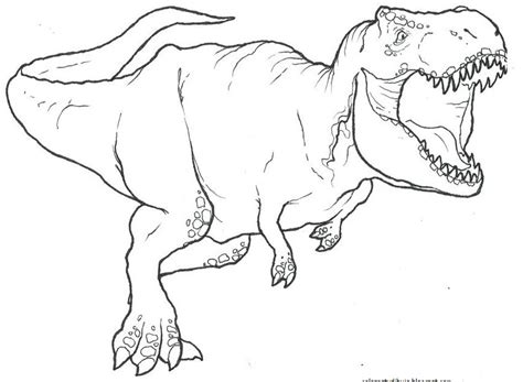 Tiranosaurio Rex Para Colorear Y Pintar Colorea Tus Dibujos