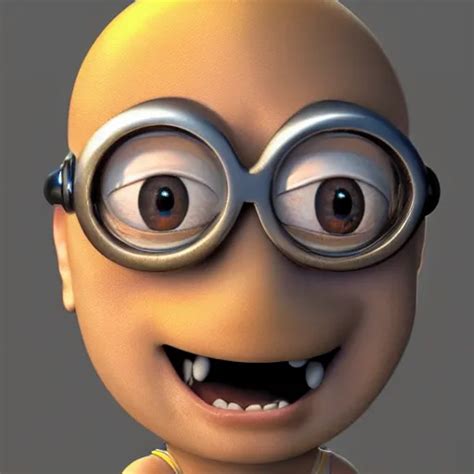 Realistic Minion Looking Human Person Minion Stable Diffusion