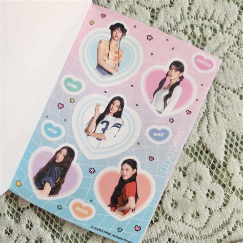 231019 Newjeans Pepero Stickers Rnewjeans