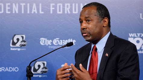 Carson Acknowledges Lack Of Foreign Policy Experience