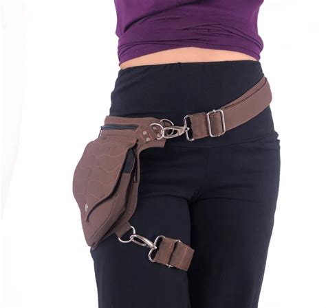 Elven Satchel Mishu Utility Belt Leg Bag Pocket Belt Etsy Thigh