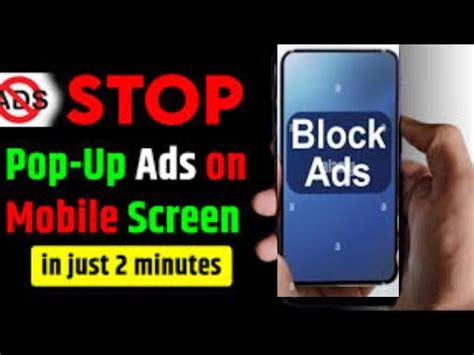 How To Block Ads On Mobile Screen Ads Block YouTube