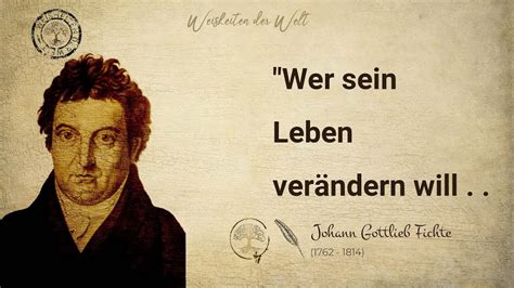 Inspirierende Zitate von Johann Gottlieb Fichte über Empathie und