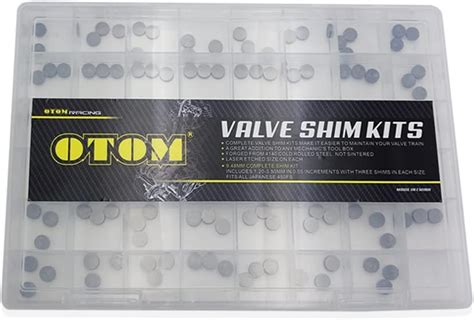 Amazon OTOM D9 48mm Thick 1 20 3 50mm Adjustable Valve Shim Kit