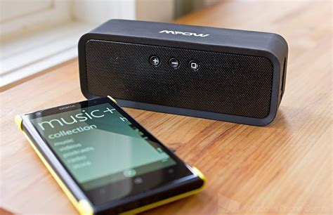 Windows Phone Accessory Review Mpow Portable Bluetooth Speaker