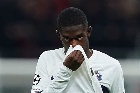 PSG Ousmane Dembélé écarté plusieurs retours avant Arsenal foot11