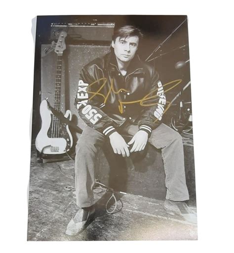 At Auction Glen Matlock Sex Pistols Signed Photograph