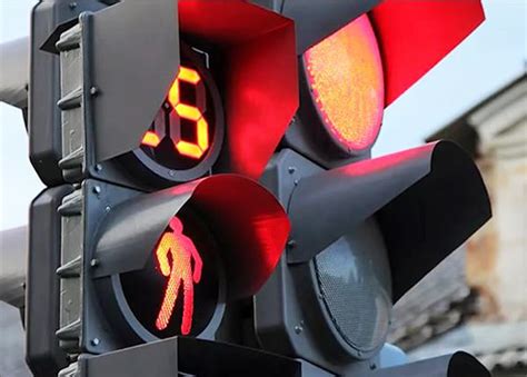 Traffic Lights For Safe Driving Pedestrian Railroad And Drawbridge Signals