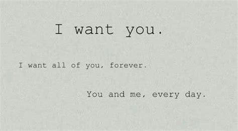 I Want You To Be Mine Only Mine I Want You Want You You And I