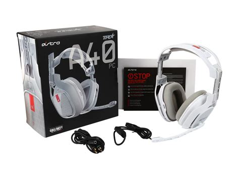 Astro Gaming A40 Tr Pc Gaming Headset White Neweggca