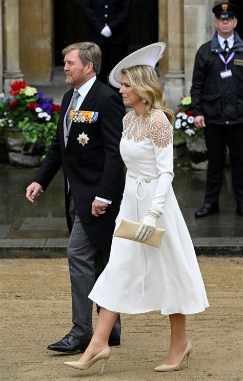 Queen Maxima Of Netherlands Goes Sheer At King Charles Coronation