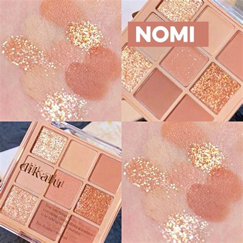 Jual Batam Cod Rs Nomi X Dikalu Eyeshadow Milk Tea Series Korea