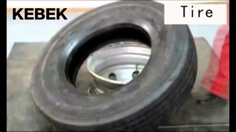 Easy Steps To Remove Truck Tire Off Rim With Tyre Pliers Youtube