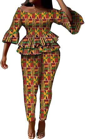 Amazon Xiaohuagua African Clothes For Women Ankara Kente Print