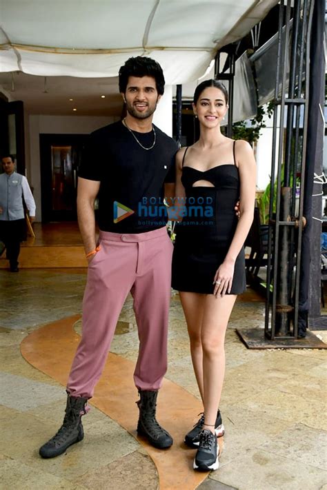 Photos Vijay Devarakonda And Ananya Panday Snapped At Sun N Sand Hotel