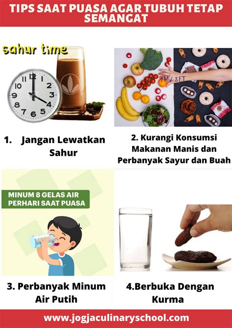 Tips Agar Tubuh Tetap Fit Dan Semangat Selama Menjalankan Ibadah Puasa