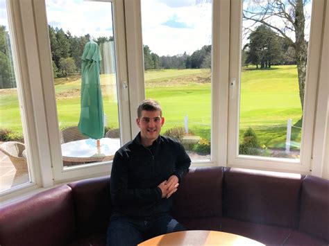 Perthshire Golfer Bradley Neil Is Ready To Compete On The Challenge Tour